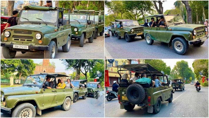 “A relaxed and immersive experience, exploring urban sights and rural landscapes from the comfort of a vintage Jeep.”